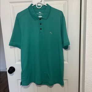 Tommy Bahama IslandZone Men's Polo Shirt Collared Neckline Embroidered Marlin